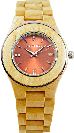 Copper Pink On Maple Wood - Akira (494x600), Png Download