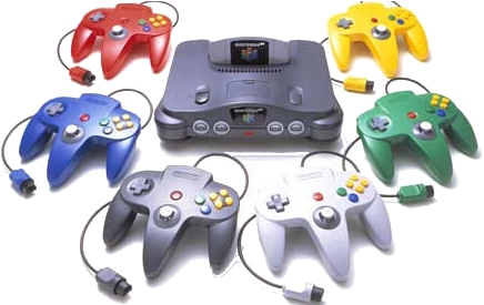 Nintendo - Consolas De Nintendo 64 (465x275), Png Download
