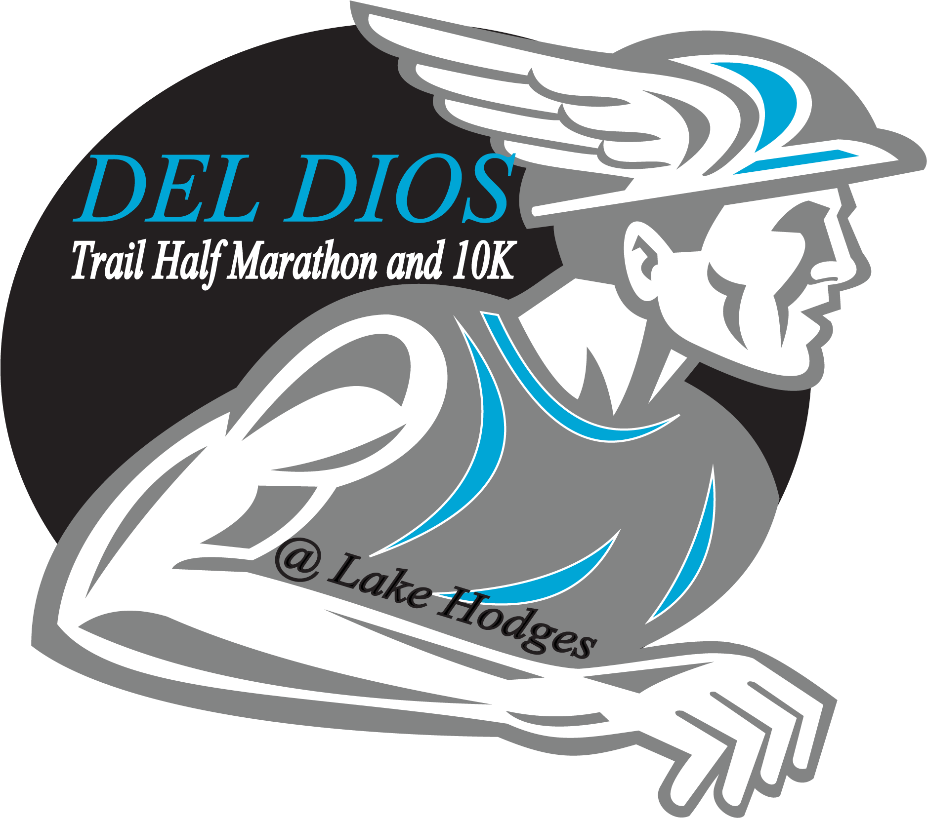 Del Dios Trail Half Marathon, 10k, 5k - Cappello Alato Di Mercurio (1890x1667), Png Download