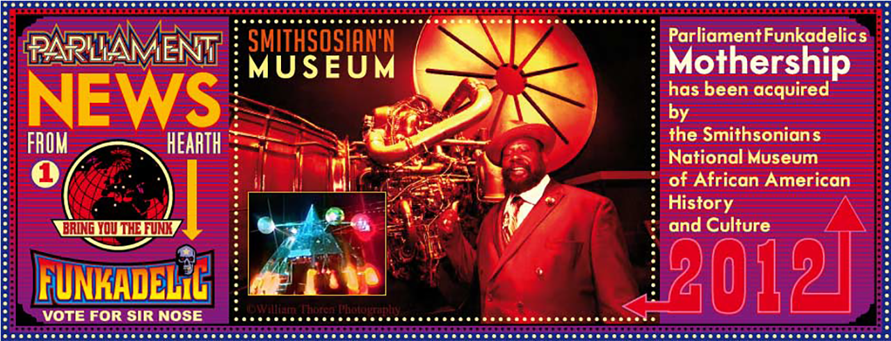 Smithsonian Museum Acquires Parliament-funkadelic Mothership - Parliament Funkadelic Mothership (1280x720), Png Download