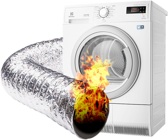 Dr Duct Dryer Vent Fire - Electrolux Edc2086gdw 8kg Condenser Dryer (614x500), Png Download