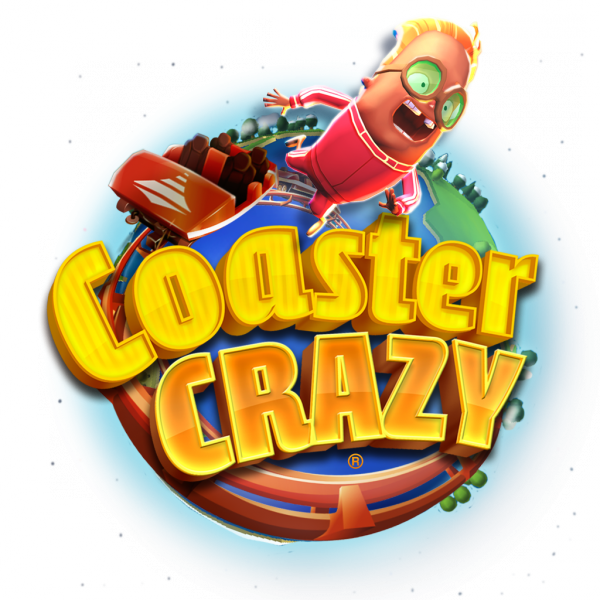 Coaster Crazy Logo - Roller Coaster (600x600), Png Download