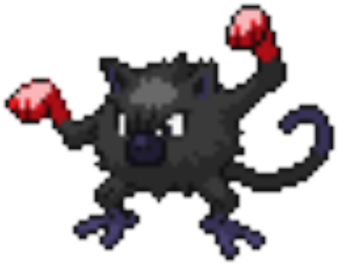 Boxer Mankey - Mankey (420x420), Png Download