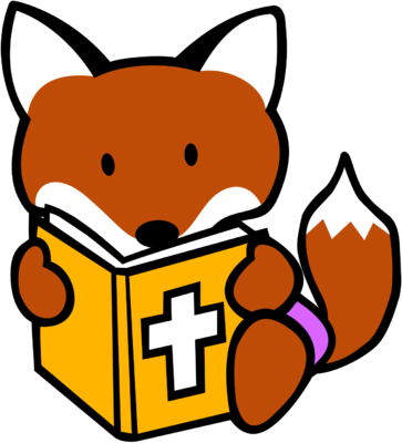 Fox Clipart Reading - Fox Clipart (363x400), Png Download