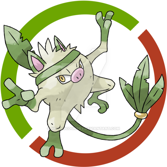 Edaskia Mankey By Neo-cscdgnpry - Cartoon (600x600), Png Download