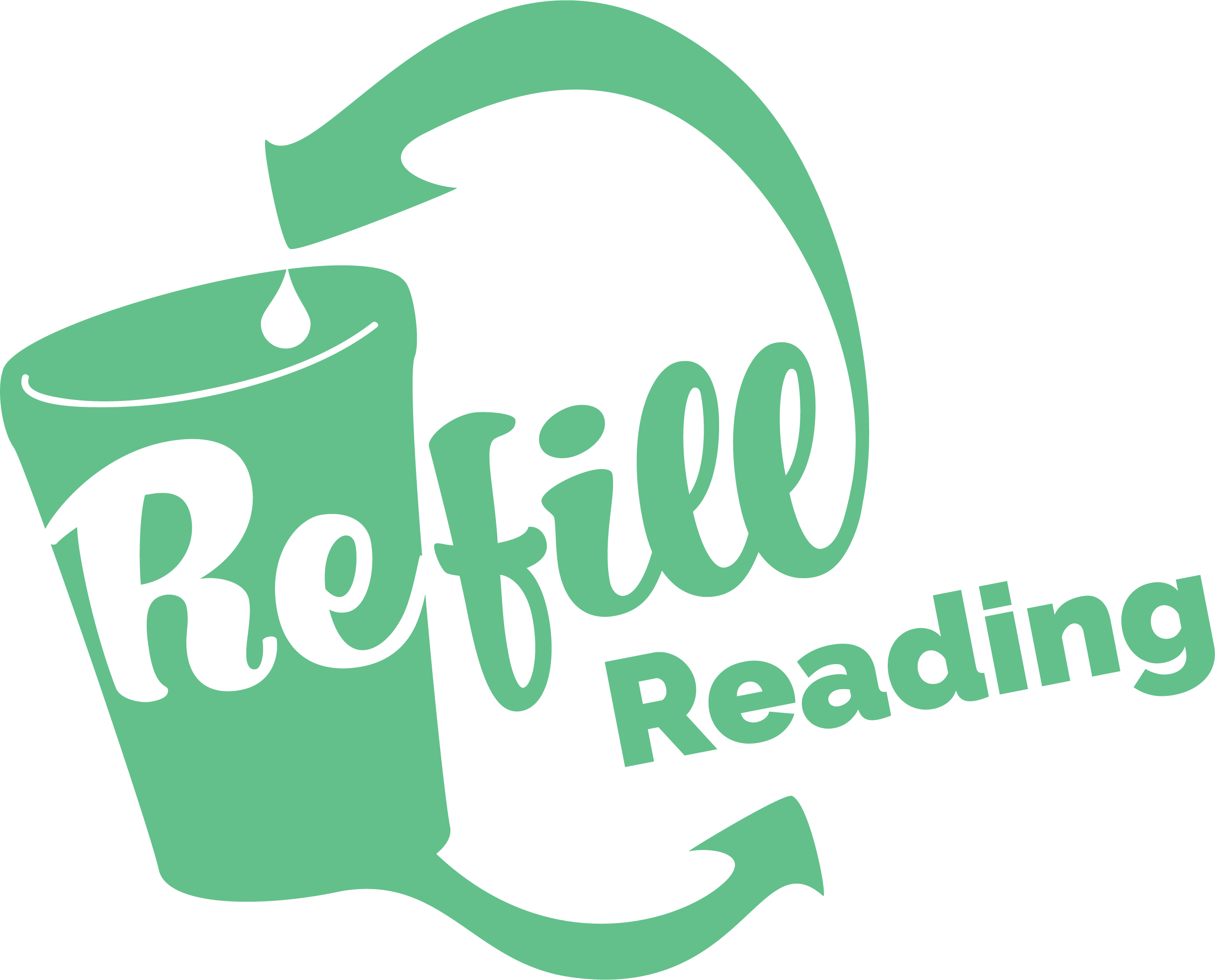 Refill Reading Is A Grassroots Campaign Started By - Refill Reading (2673x2156), Png Download