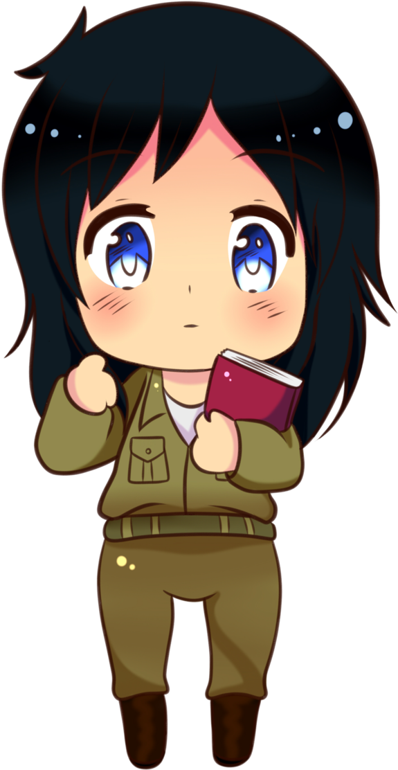 Chibi Israel - Cartoon (692x1154), Png Download