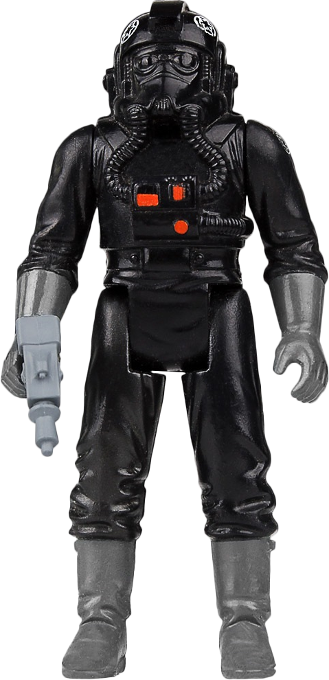 Tie Fighter Pilot Kenner 12" Figure - Earth X Dark Arrow (479x990), Png Download
