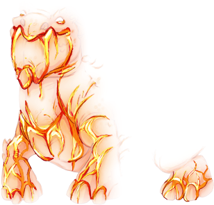 Lava Eater Accent Transparent - Lava Transparent (350x350), Png Download