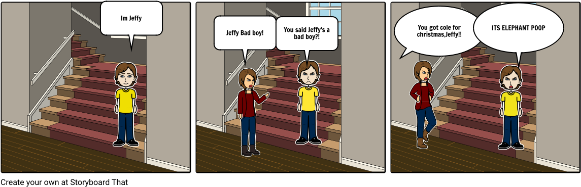 Jeffy Bad Boy - You Said Jeffy's A Bad Boy (1164x385), Png Download