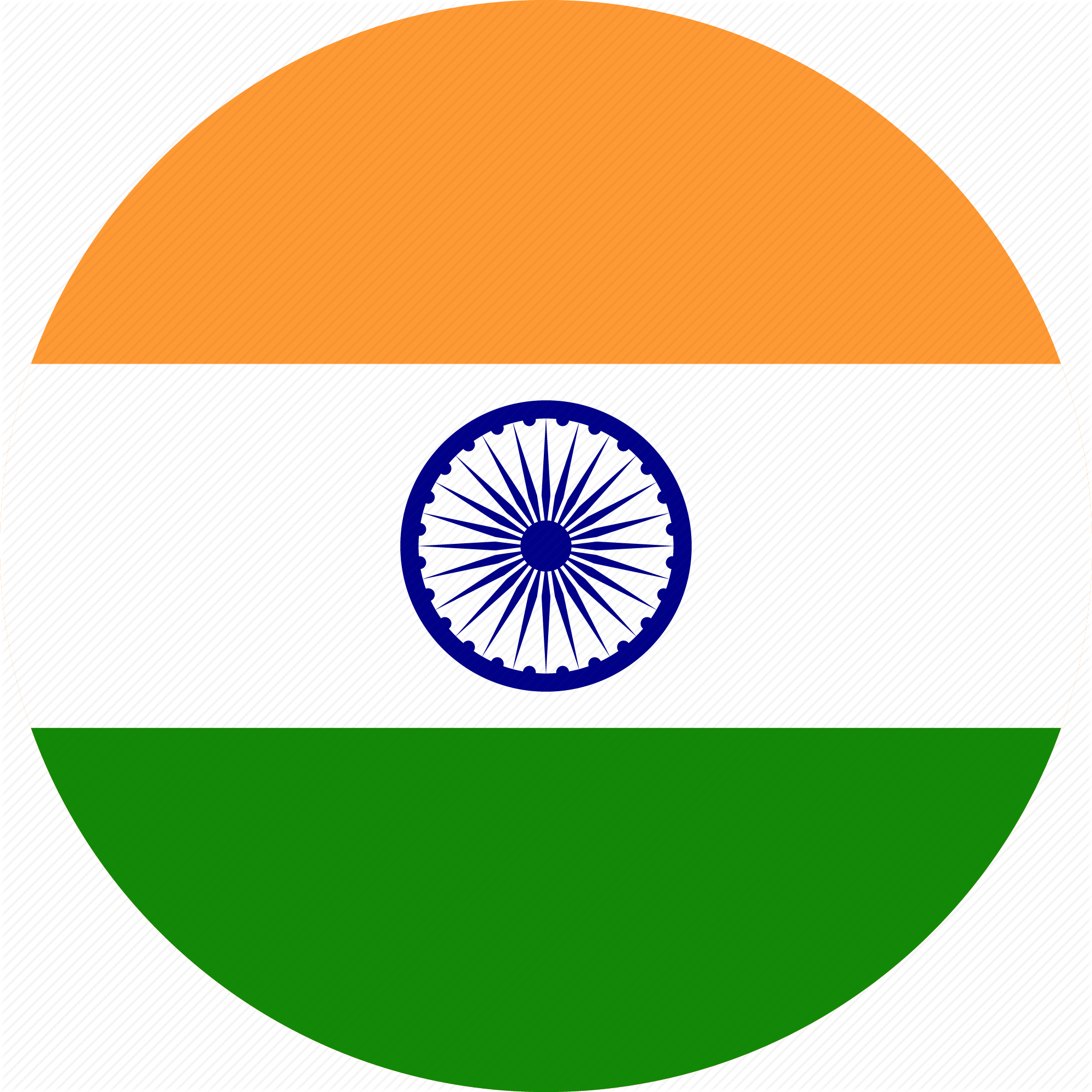 Indian Flag Icon Png - Flag Of India (2000x2000), Png Download