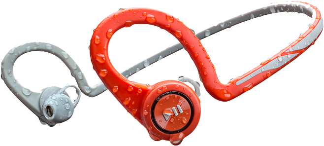 Xbackbeat Fit Coil Lava Drops Of Water - Plantronics Backbeat Fit Wireless Bluetooth Headset (864x564), Png Download