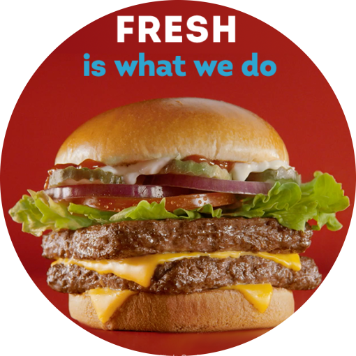 Wendy's (510x510), Png Download