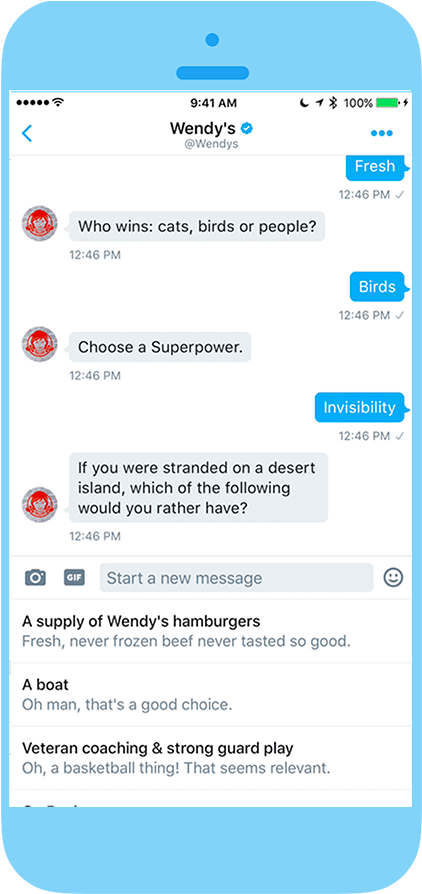 Wendys-tweet2 - Appscrip (611x893), Png Download