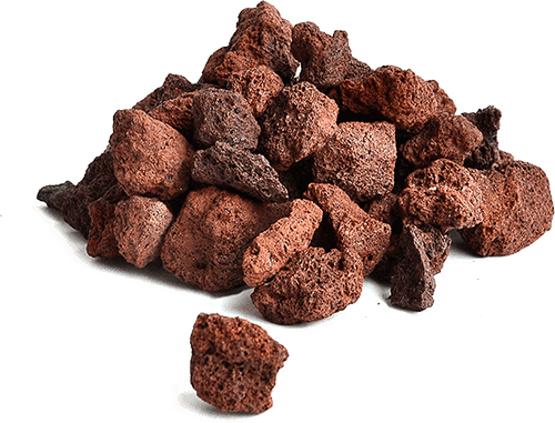 Lava Stones - Sand And Stone Png (500x381), Png Download