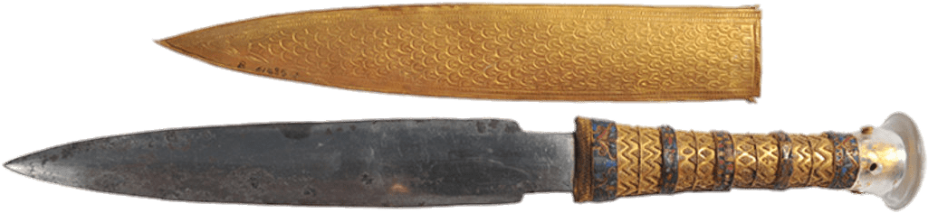 King Tut's Dagger Png - King Tut Meteorite Knife (1024x576), Png Download