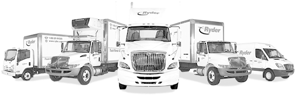 Ryder Trucks - Ryder Truck Fleet (600x200), Png Download