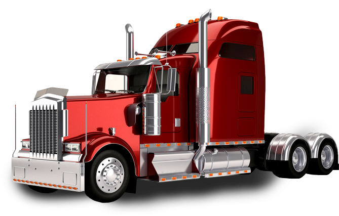 Truck Png - Tractor De Trailer Png (669x427), Png Download