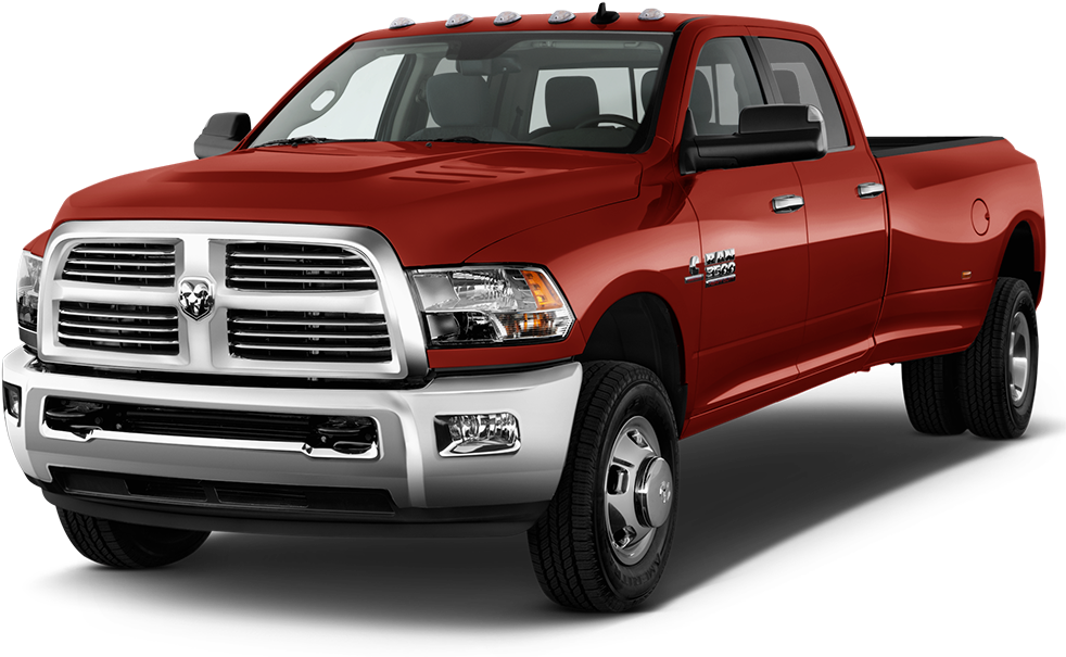 2016 Ram 3500 Angular Front - Red Ram Truck 2017 (1000x1000), Png Download