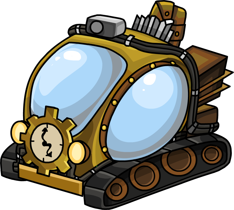 Halloween 2012 Party Telescope Time Trekker - Club Penguin Time Machine (802x720), Png Download