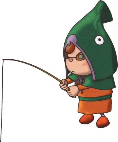 Fishermanchar - Fantasy Fisherman Png (400x479), Png Download