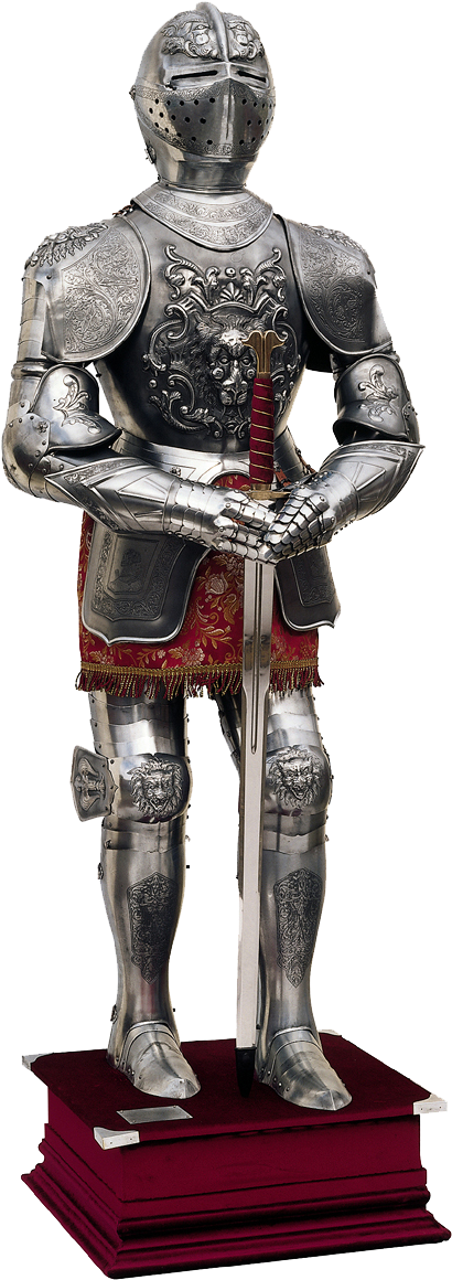 Knight Armour Png - Carlos V Spanish Suit Of Armor (1180x1180), Png Download