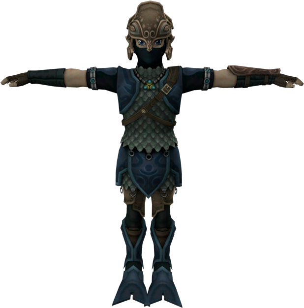 Download Zip Archive - Link Twilight Princess Zora Armor (750x650), Png Download