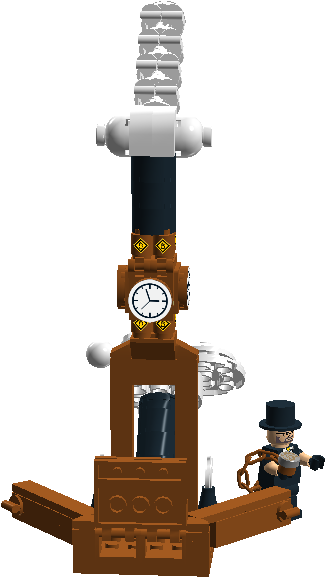 Steampunk Time Machine - Epiphone Thunderbird (1126x576), Png Download