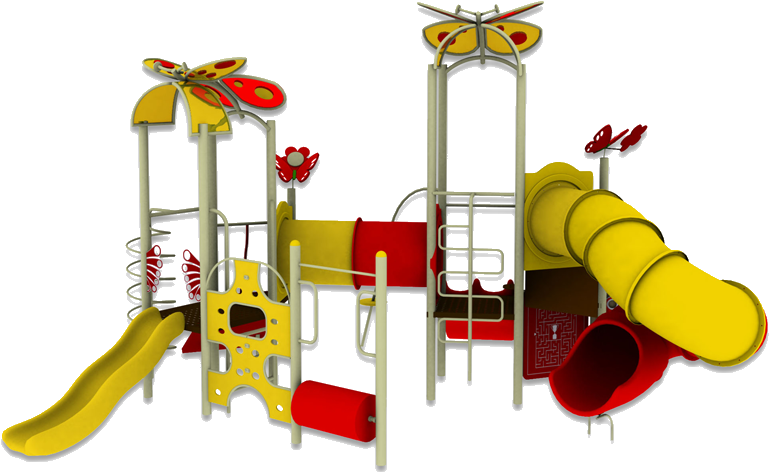 Play-product5 - Playground Slide (860x618), Png Download