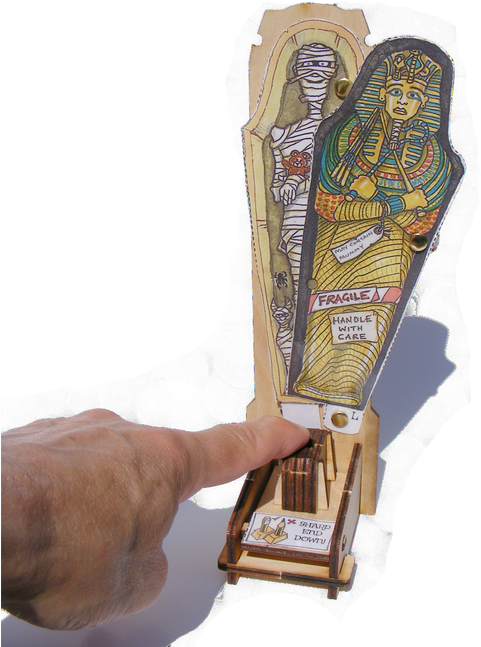 Part Of The Historical Desk Buddy Range, King Tut Will - Desk (498x646), Png Download