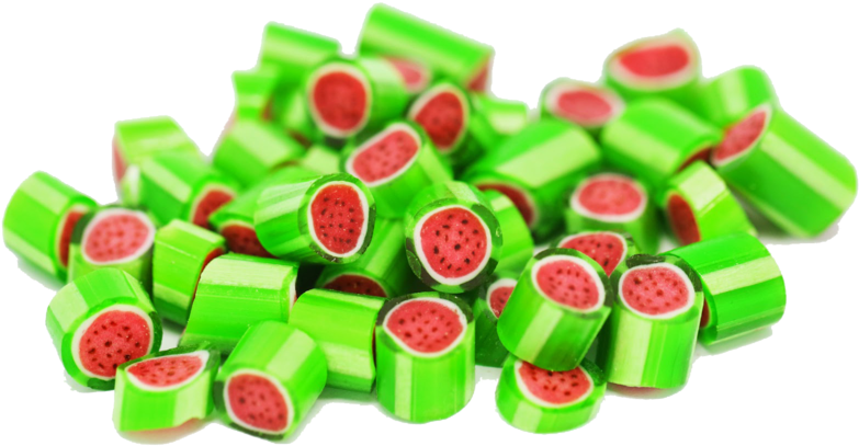 Bubblegum - Watermelon Rock Candy (800x423), Png Download