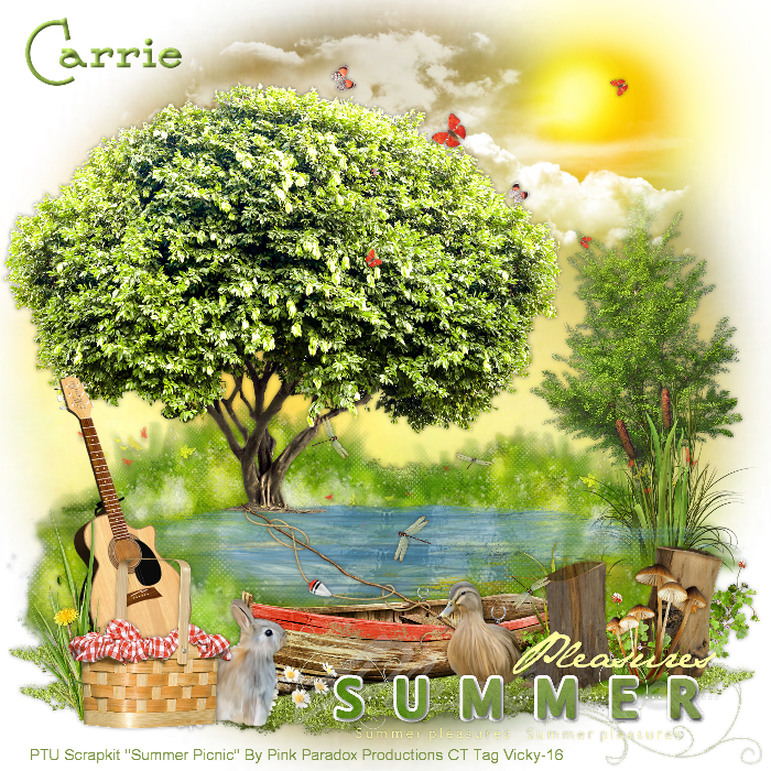 "summer Picnic" - Little Red Riding Hood Basket (700x700), Png Download