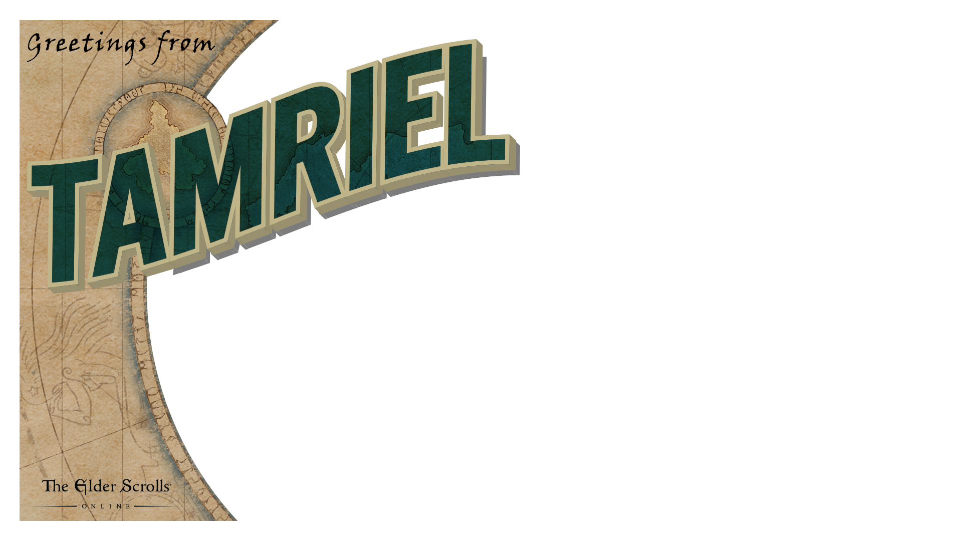 Get The Postcard Frame Image Here - Greetings From Png Postcard (1920x1080), Png Download