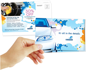 Printing Post Cards (354x354), Png Download