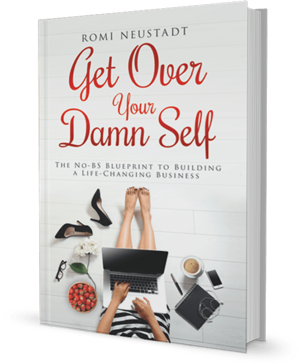 Bookmockup - Get Over Your Damn Self Book (1000x1234), Png Download