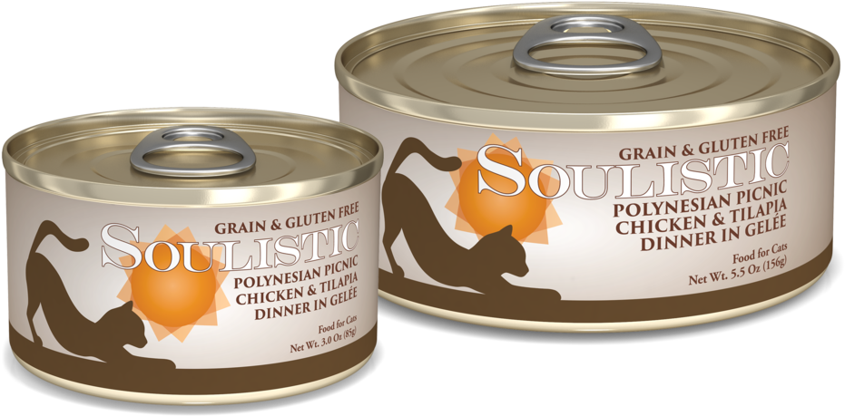 Polynesian Picnic Comb Cans-2500x1500 - Soulistic Nautical Nirvana Tuna And Skipjack Dinner (1000x600), Png Download