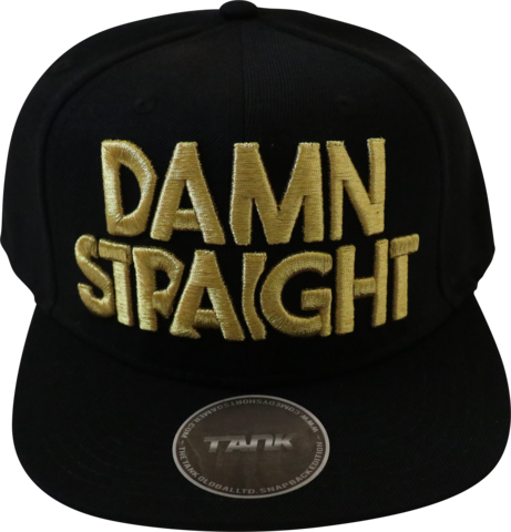 Damn Straight Snapback - Red (461x480), Png Download