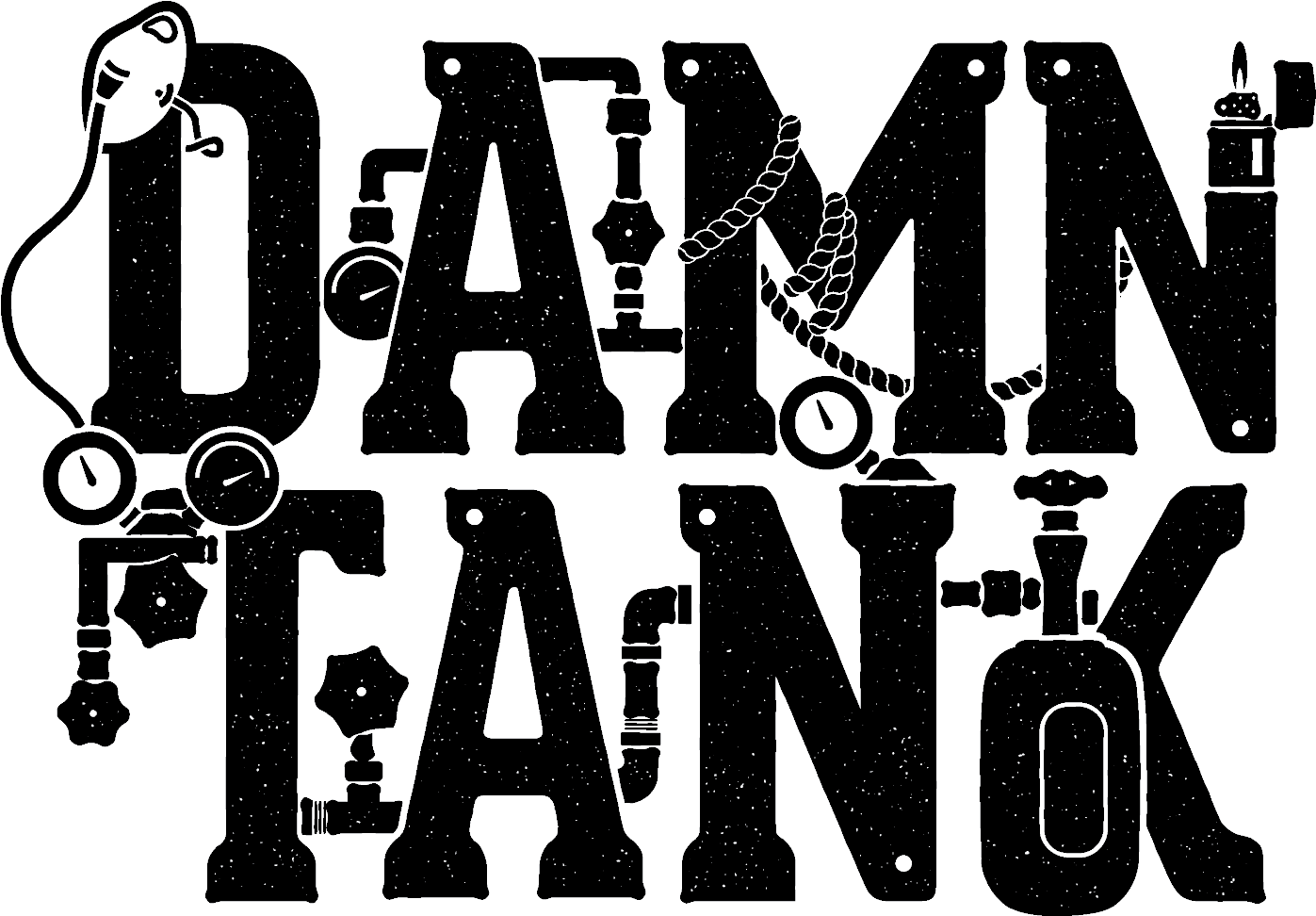 Damn Tank Facebook Page - Calligraphy (2588x1688), Png Download