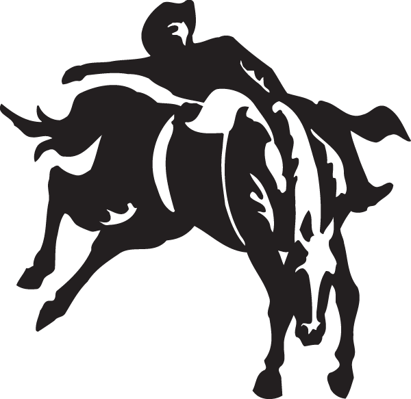 Bareback Rider Clip Art (600x583), Png Download