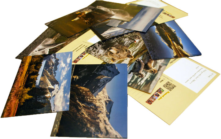 Postcards - Alaska (740x459), Png Download