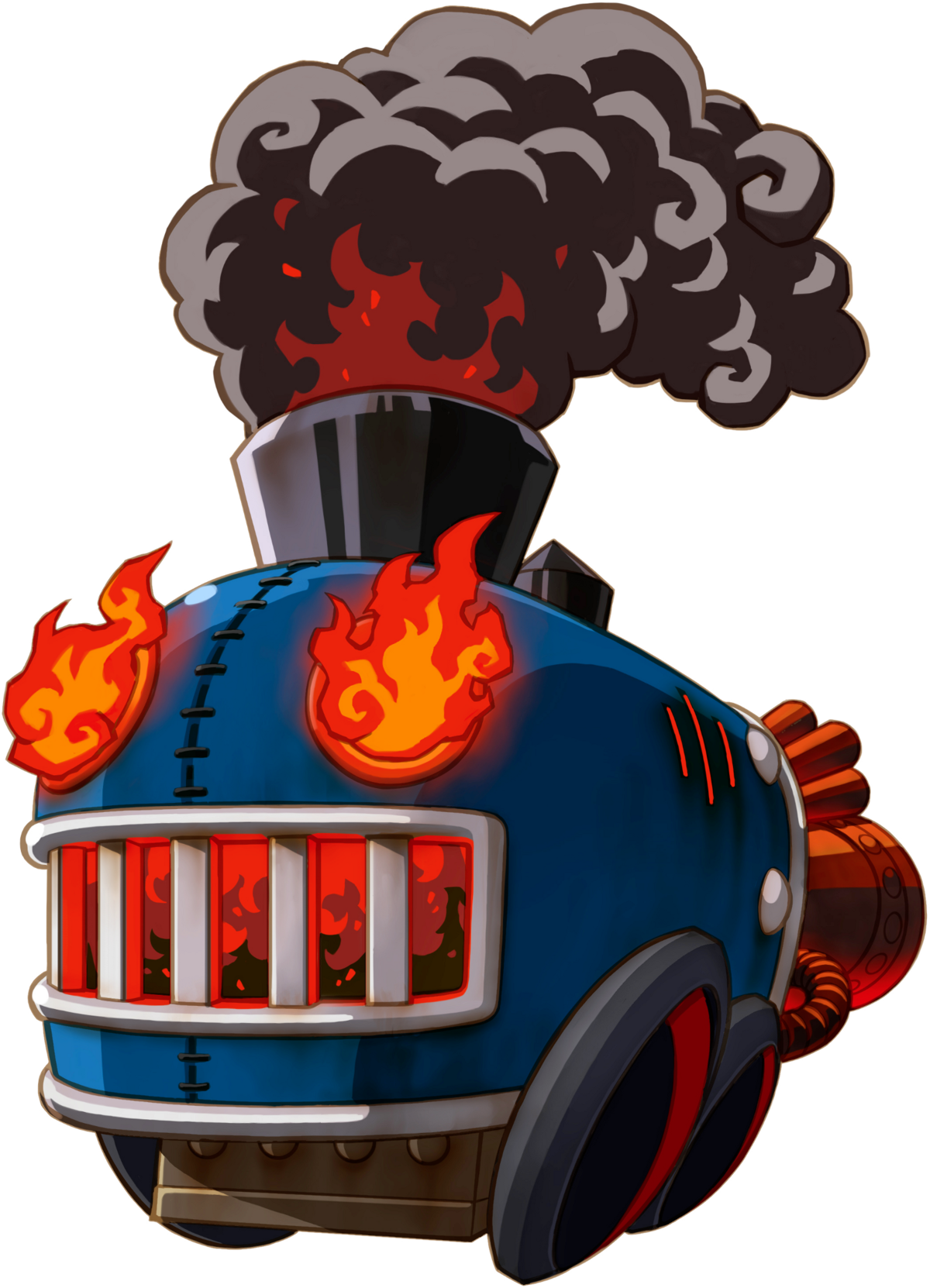 Bomb Train - Zelda Spirit Tracks Dark Train (433x600), Png Download