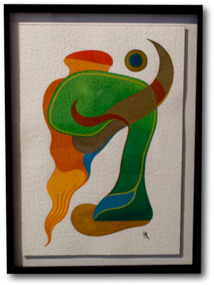 Modern Art (481x600), Png Download