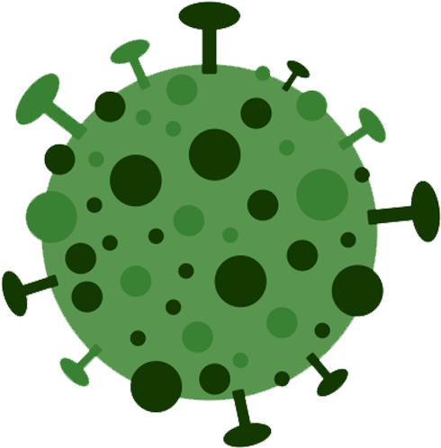 Virus (600x683), Png Download