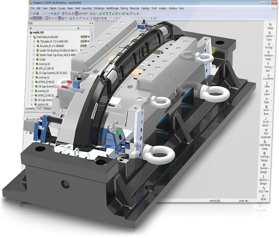 Png Download Cimatron Features D Systems - Mold Design (940x940), Png Download