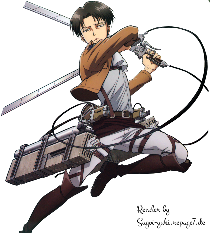 Attack On Titan Levi Png (853x936), Png Download