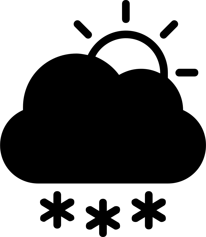 Snow Storm Day Symbol Of Winter Weather Comments - Fog Symbol (854x980), Png Download