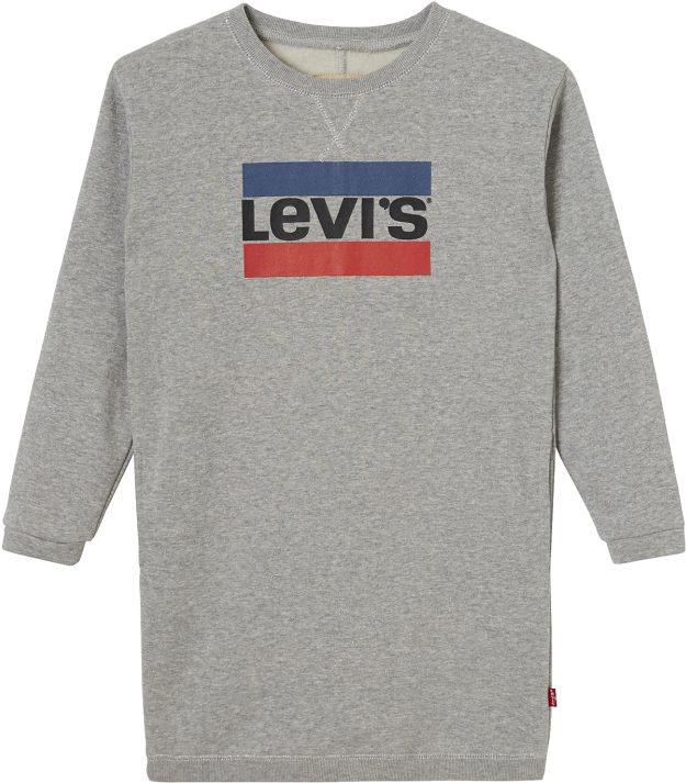 Levi's Kids Sweat Dress Bondue Flag - Levi's Boys Sweater Capsboy Gris Chin Black (960x720), Png Download