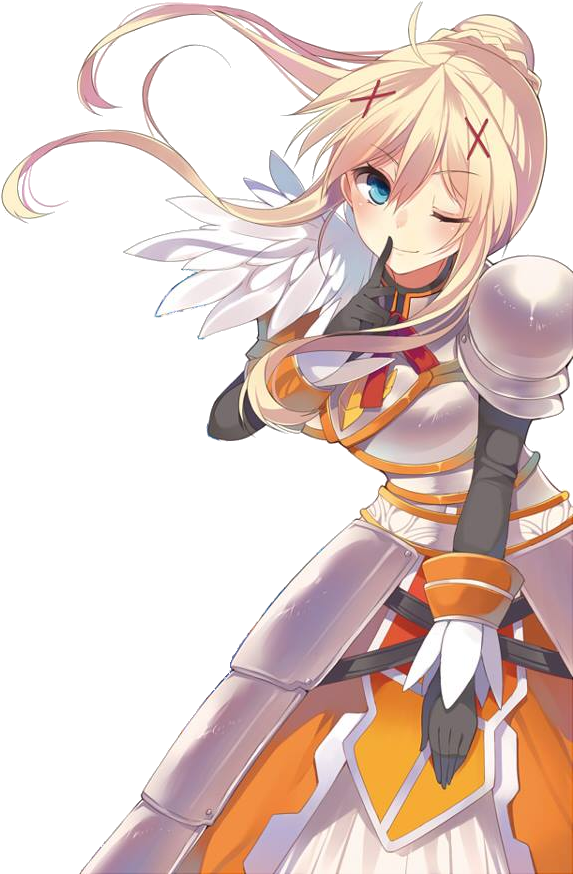 541kib, 590x876, Ln Darkness - Konosuba: God's Blessing On This Wonderful World!, (590x876), Png Download