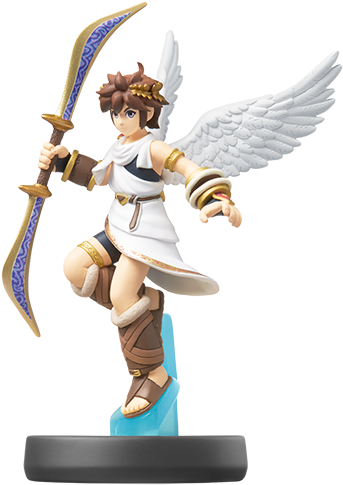 Leave A Comment - Super Smash Bros Amiibo Pit (500x537), Png Download