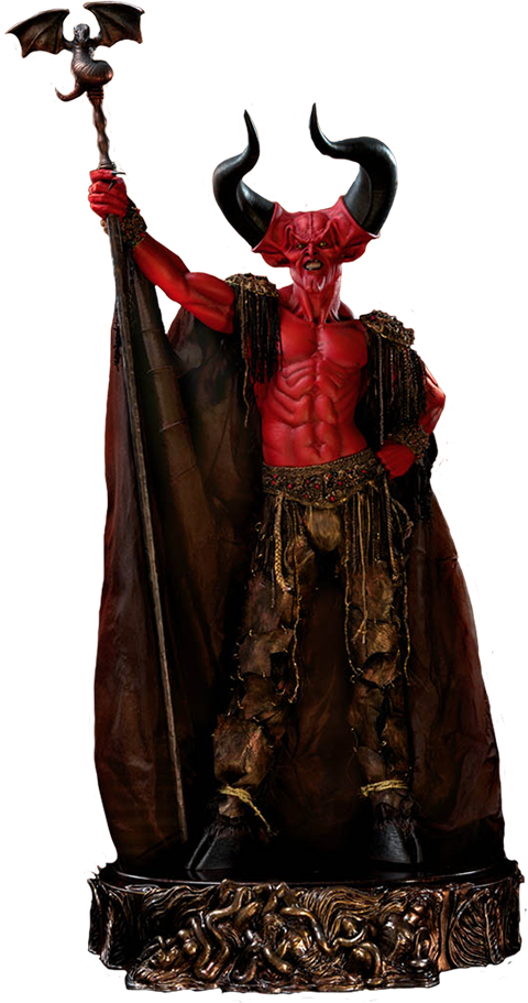 Lord Of Darkness Statue - Legend Lord Of Darkness Hot Toy (480x911), Png Download